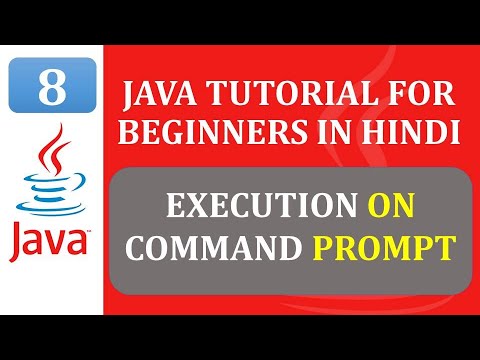 How to run java program in command prompt | Setting path of java command prompt