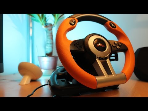 Speedlink Drift O.Z - PC Racing Wheel Review - YouTube