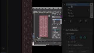 How to use Modifier lattice in 3ds max