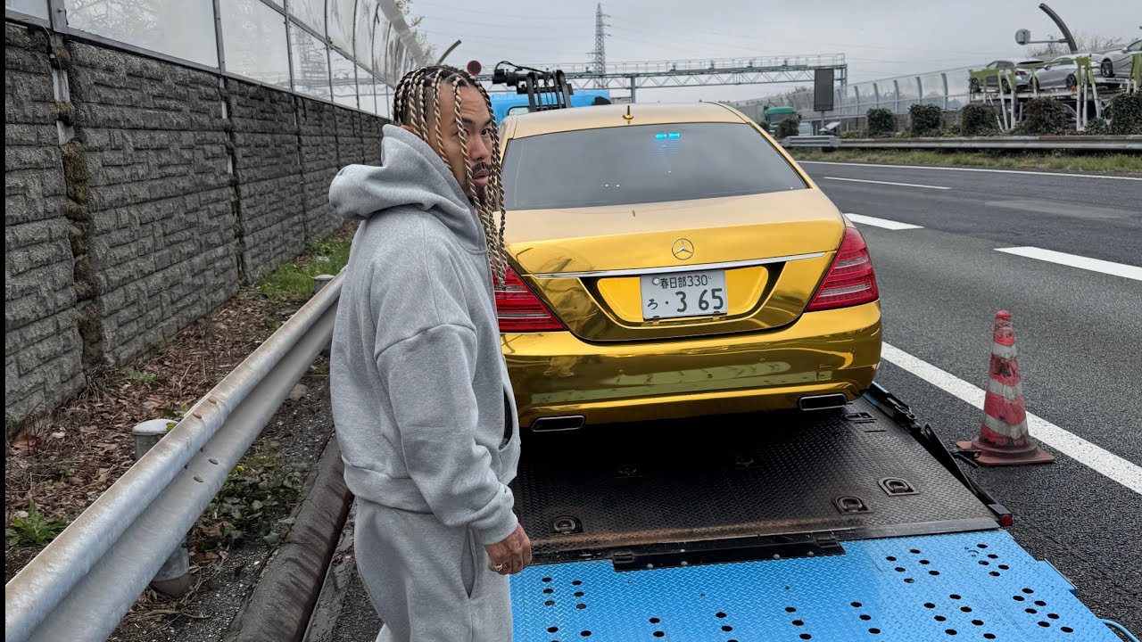 ショールーム展示用クラシツク―ベンツRPカー制作後長いストツクですので手直しが必要 旧車復活！大人気のベンツを33年前の姿にする工程があまりにも繊細な