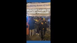 Families in Stockton read names of loved ones lost at vigil