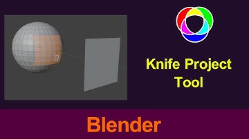 Knife Project Tool - Modeling Tools Basics - Blender Tutorial for beginners