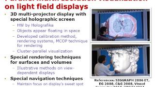 Visual Computing Group Overview Part 1