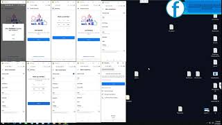 Facebook account creation software on Android smartphones screenshot 2