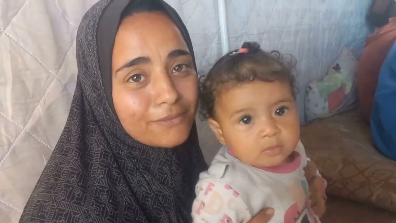 اطفال غزة لا يجدون الحليب والبمبرز في ظل المجاعة وغلاء الاسعار  في #غزة