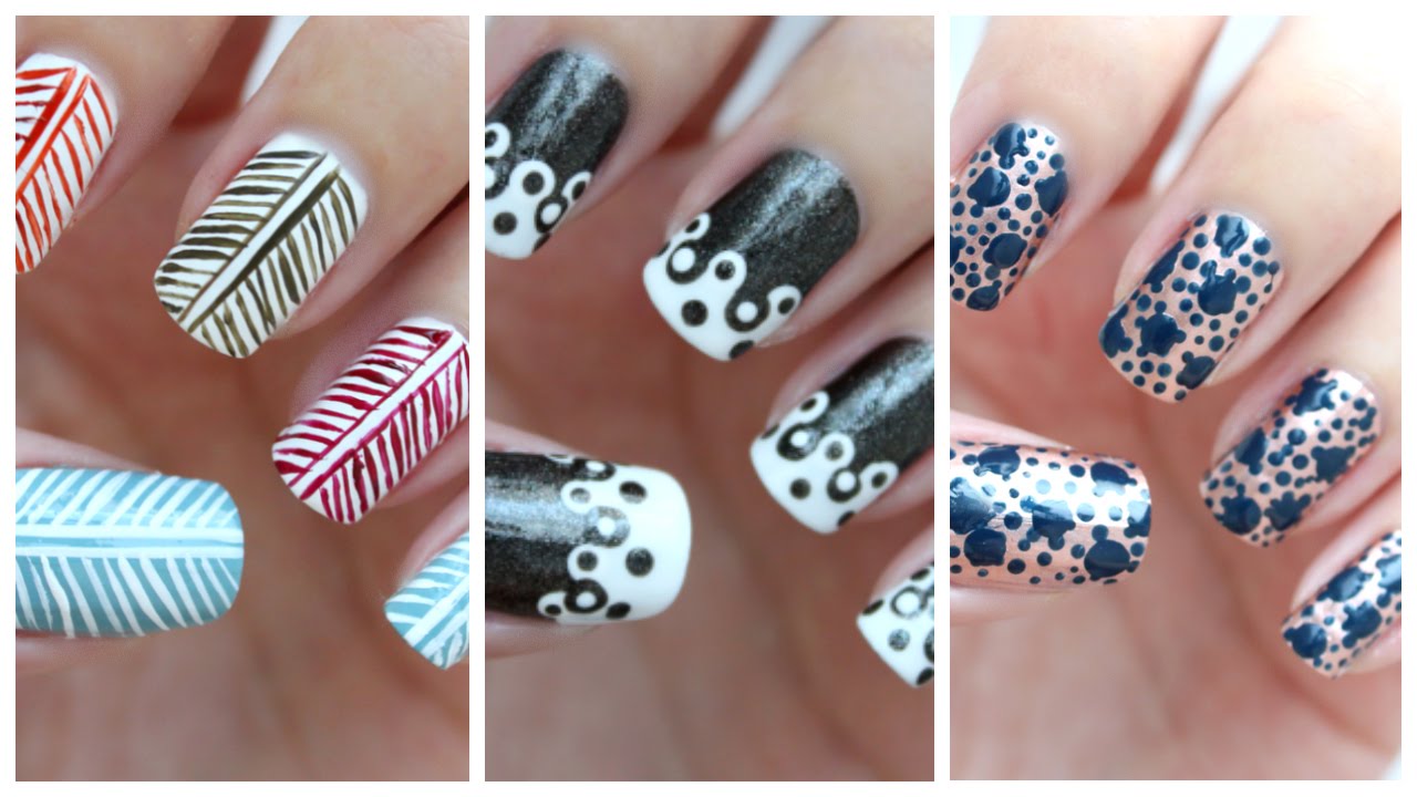 25 Simple Nail Art Tutorials For Beginners - wide 8