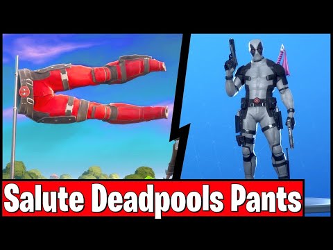 Salute Deadpool's Pants - DEADPOOL CHALLENGES WEEK 9 - Fortnite