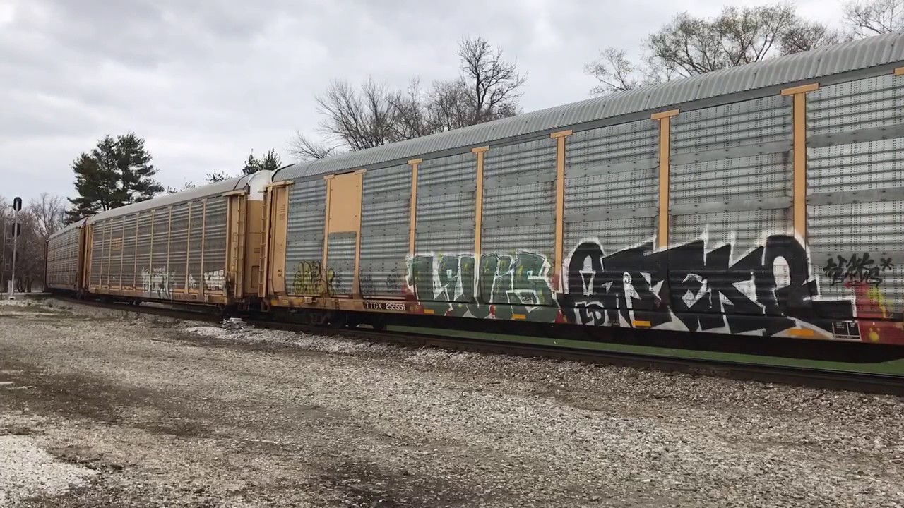 CSX Car Hauler Train YouTube