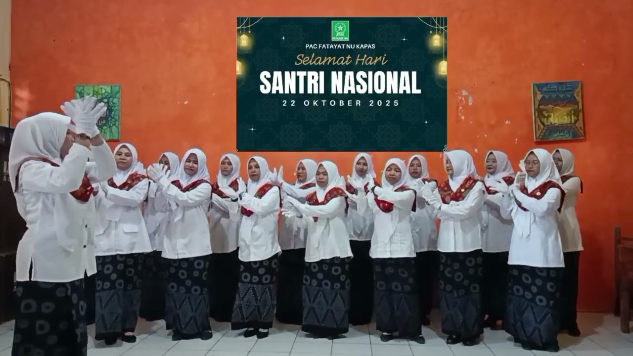 PADUAN SUARA MARS HARI SANTRI – PAC FATAYAT NU KAPAS