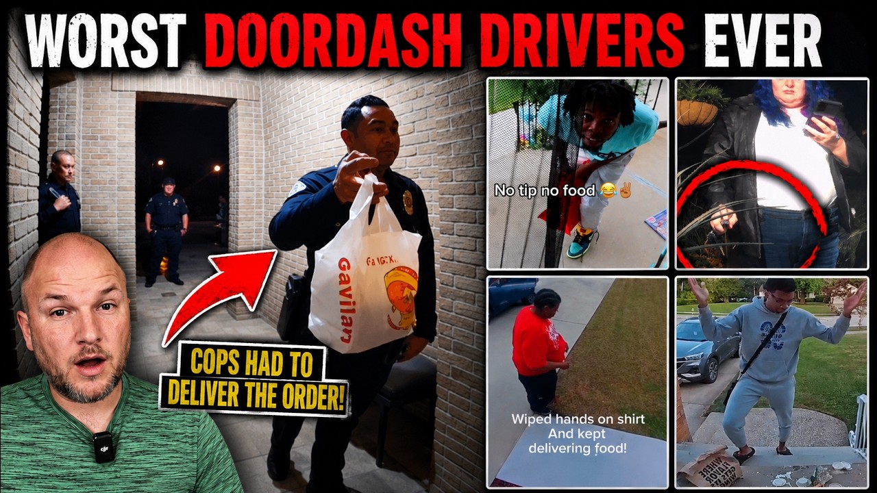 The WORST DoorDash Drivers Ever Caught On Camera