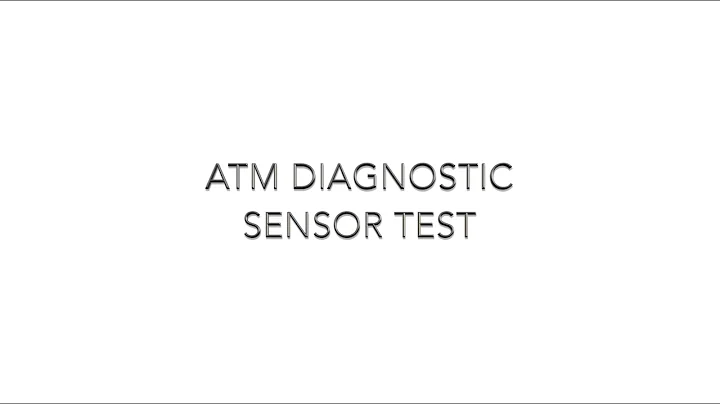 (Genmega ATM) Diagnostic Sensor Test