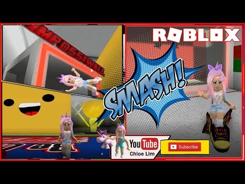 Be Crushed By A Speeding Wall Beat The Wall Pressed The - chloe tuber roblox epic minigames gameplay trying to get