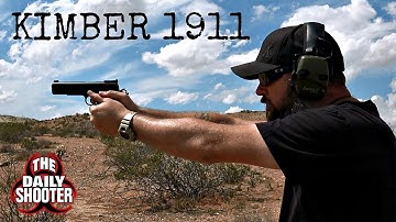 Cover Image for Breaking in the Kimber Custom II Target 1911 Fail or Win?