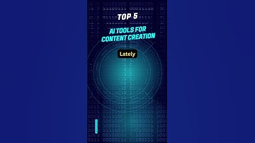 My Favourite Top 5 AI Tools for Content Creation #shorts #2023 Part 2