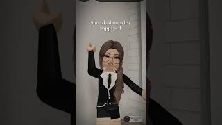 Her fake illness turned into a nightmare... #roblox #mysterious