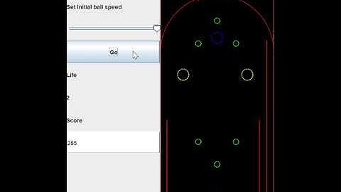PinBall Game | Custom Physics engine | JAVA