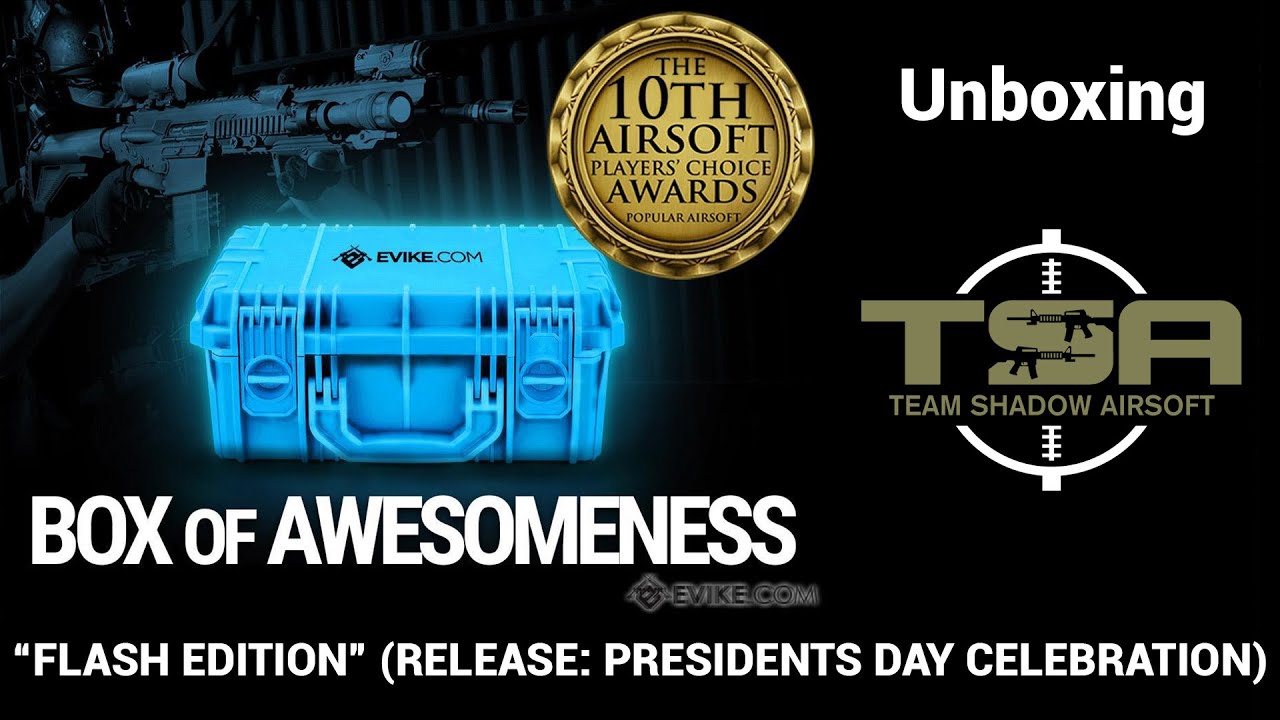 Airsoft Unboxing Box of Awesomeness "Flash Edition" (Release