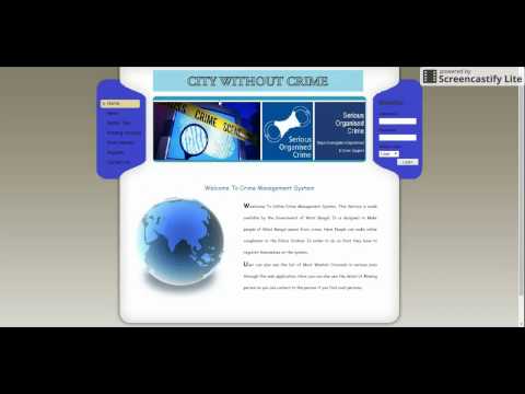online police station system