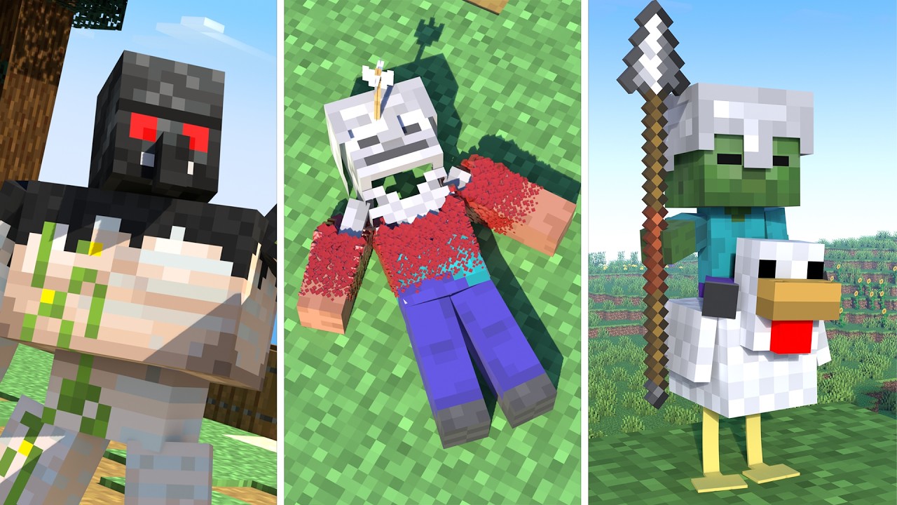 Minecraft Animation Compilation | Best of AniMashuu
