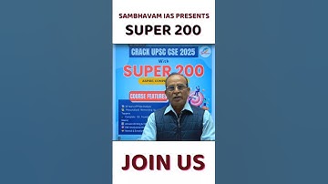 SUPER 200  for UPSC aspirants! Join now #upsc #ias #dreambig #super200 #🔥