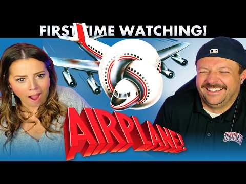 This Movie Is PG??? AIRPLANE! (1980) MOVIE REACTION *First Time Watching*