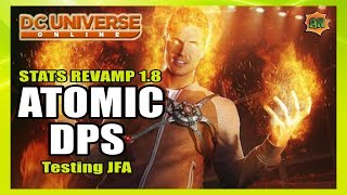STATS REVAMP 1.8 | ATOMIC DPS Build | DCUO Test Server