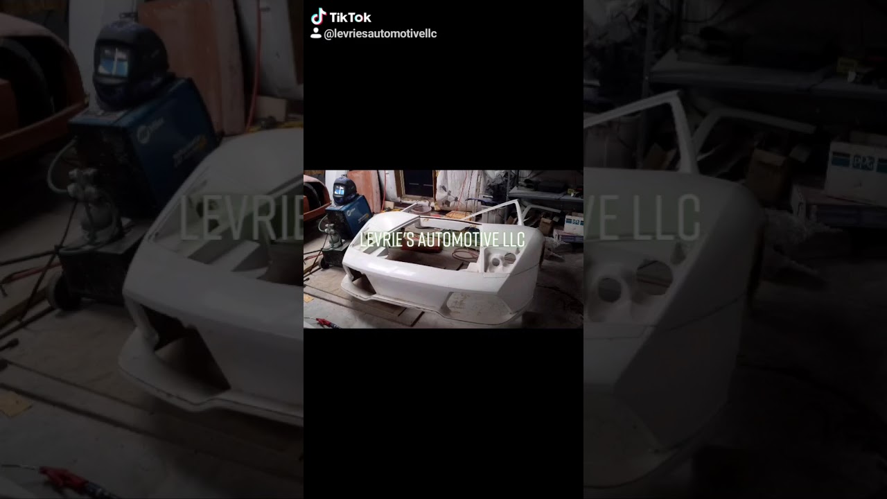 Lamborghini Murcielago Lp640 replica build at Levrie's