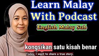 Learn Malay with Podcast | Slow Malay Listening & Fluency Practice | A1 & A2 Shadowing Practice