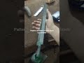 Customized Seax blade pattern revealed heading to handle now