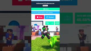 How to Fix Lag &amp; Ping Issue in Aternos 😯 #shorts #vishonous #minecraft