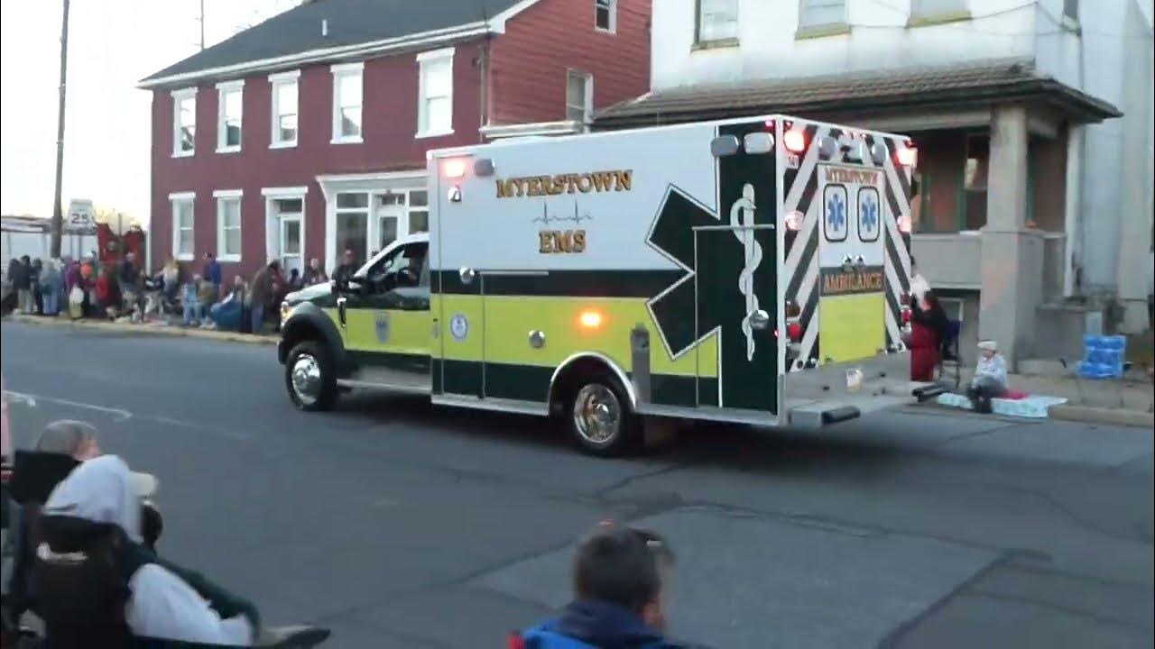 Myerstown Christmas parade part 1 YouTube