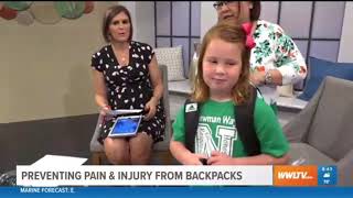 Don't overload that backpack! Tips for Back To School