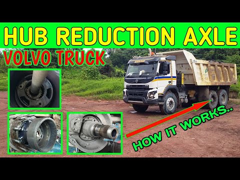 Hub Reduction Axle On Volvo FM 440 - How Hub Reduction Works On Volvo Trucks?