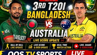 Australia vs Bangladesh LIVE | 3rd T20I Live Score Update | AUS vs BAN