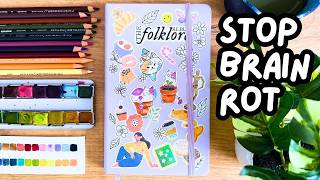 What if your sketchbook replaced your phone? How to stop doomscrolling