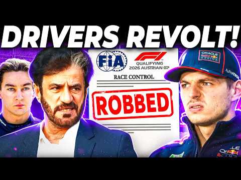 Drivers FURIOUS As The FIA LETS Russell OFF After Verstappen's Qualifying Crash!