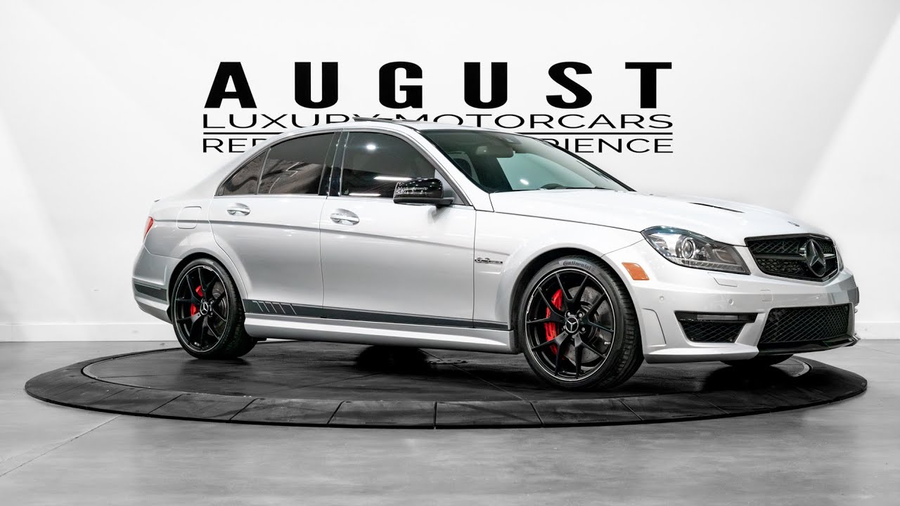 2014 Mercedes-Benz C63 AMG 507 Edition Sold By August Motorcars