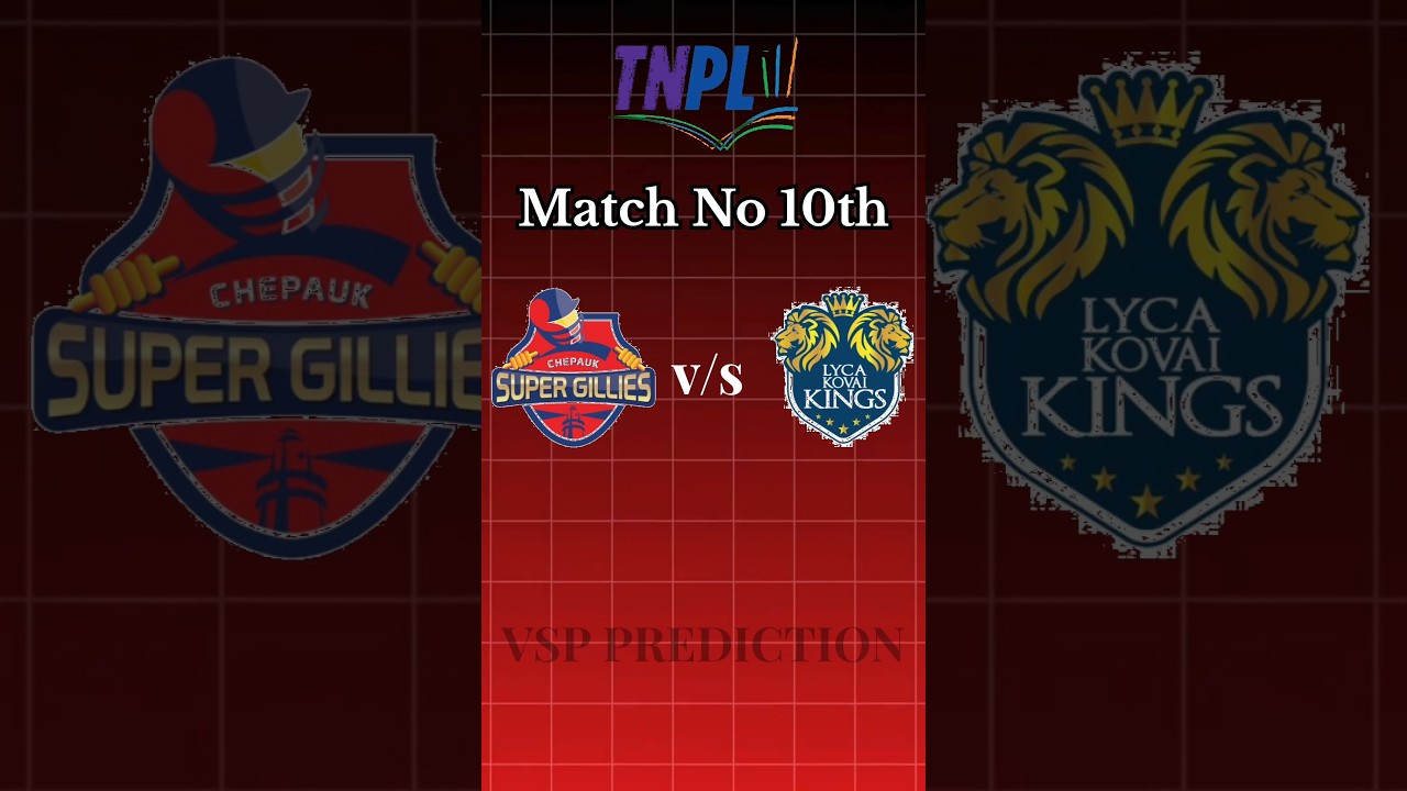 TNPL 2025 CSG vs LKK, Final Winner in Telegram, link in bio 