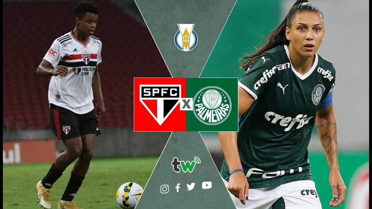 São Paulo 2 x 1 Palmeiras  Campeonato Brasileiro Feminino