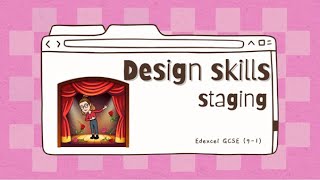 What is staging? | Design skill series | GCSE Drama | Edexcel 9-1
