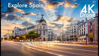 Explore Spain in 4K Drone Video
