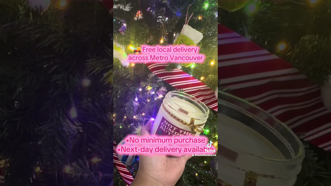 Funny Christmas candles Perfect gifts.Free delivery Metro Vancouver available 