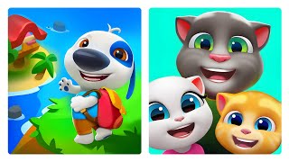 My Talking Hank Islands Vs My Talking Tom Friends - Gameplay Walkthrough Ios, Android
