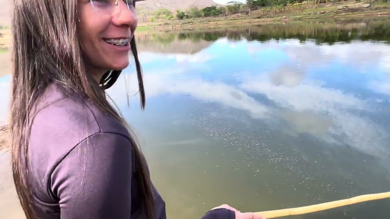 Davi. e sua família vão pesca, vejam a resenha 🐟🐟