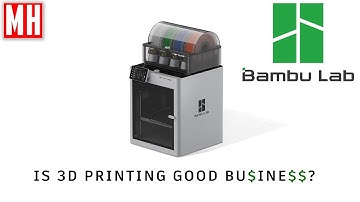 Is 3D Printing a good side-business for a 3D Artist ? ( the BambuLab XC-1 )