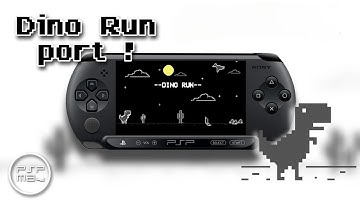 New Dino Run port for PSP !