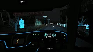 ETS 2 : SCARY GHOST NIGHT RIDE || UHD 4K@60FPS screenshot 2