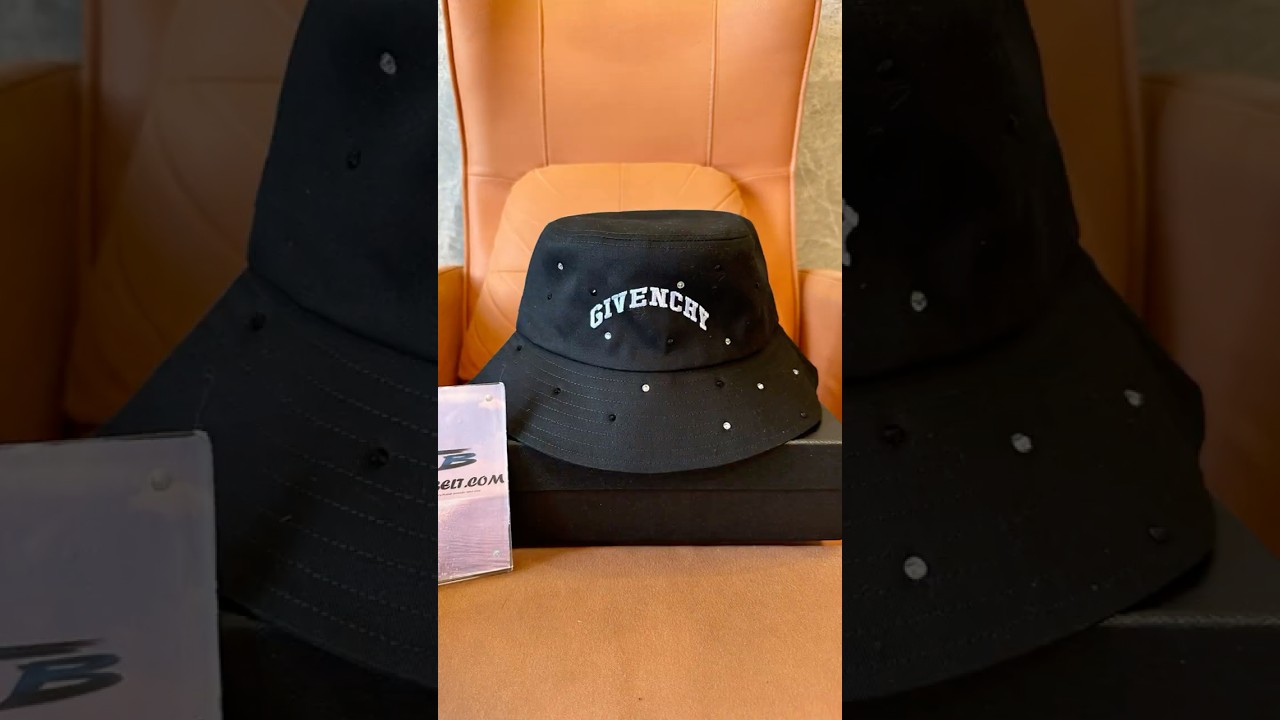 Givenchy Black Bucket Hat