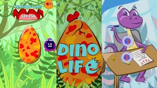 how to complete fast 4 phases Dino life game screenshot 5