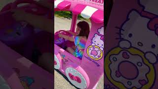 Hello kitty ice cream truck